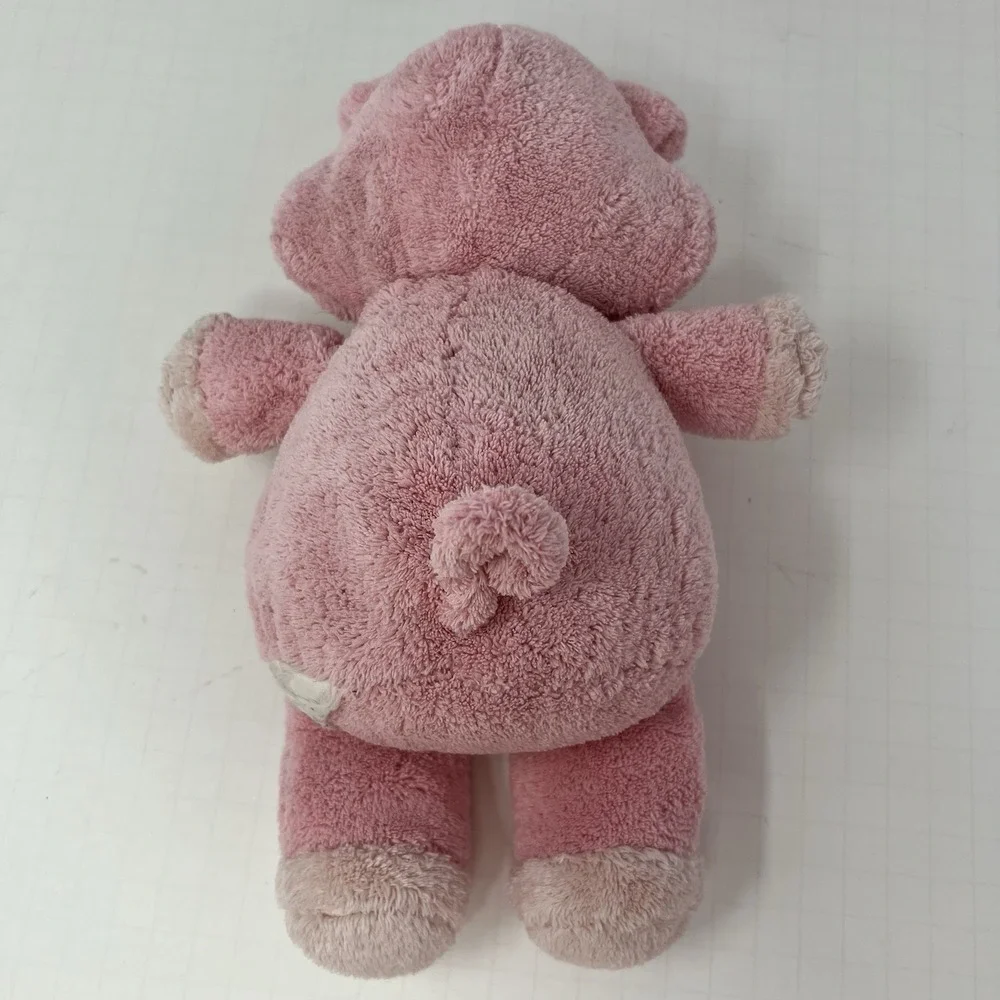 Rare‎ Pink Pig Plush Stuffed Animal Floppy Toy Soft Vintage Collectible 8